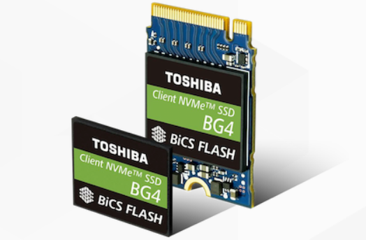 东芝宣布推出采用96L 3D NAND的第四代BGA SSD