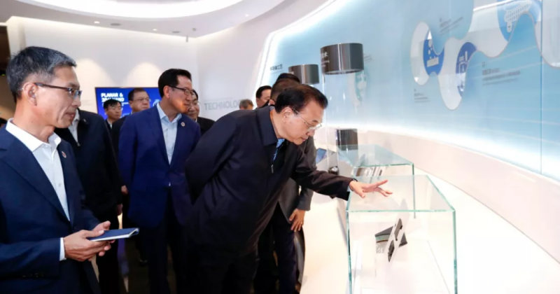 李克强考察西安三星 二期项目预计总投资150亿美元