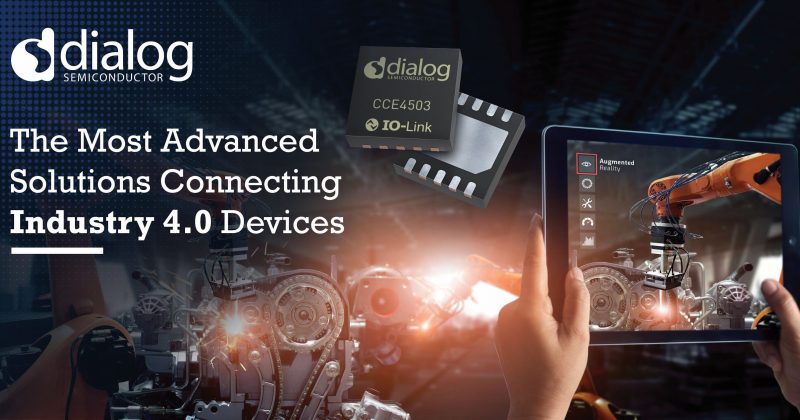 Dialog推出高度优化的IO-Link IC，助力连接下一代工业4.0设备